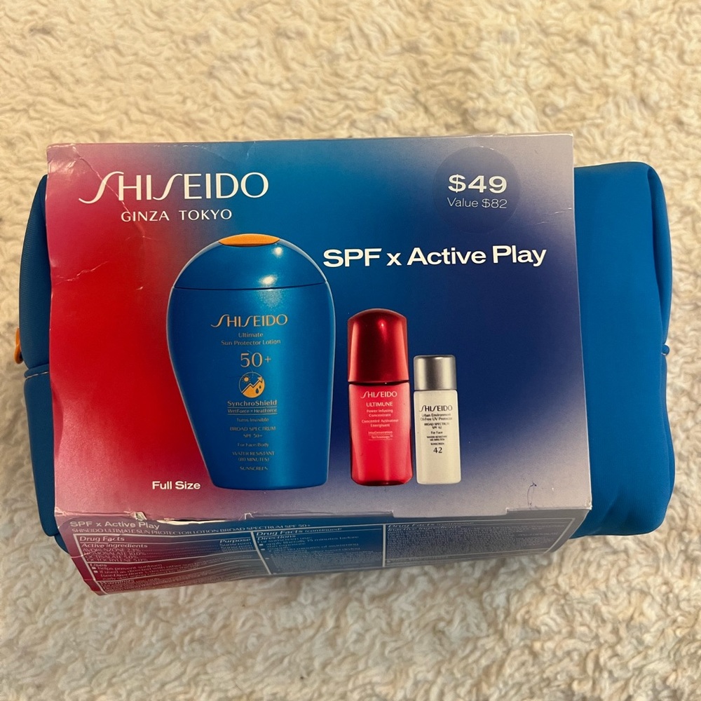 Shiseido Sunscreen SPF 50+ active play set - Picture 3 of 7